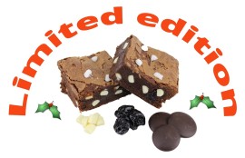 Drunken Cherry & White Chocolate Brownie Christmas Special 